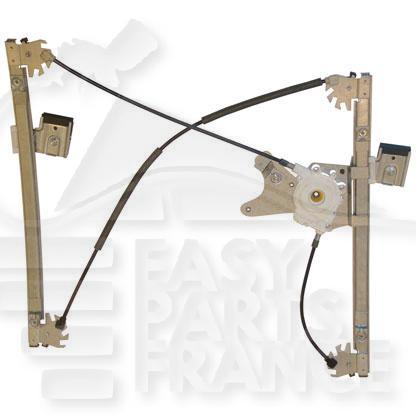 MECANISME DE LEVE VITRE AVD ELECT CONFORT Pour VOLKSWAGEN VENTO - VO021 08/91→