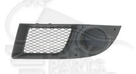 GRILLE DE PC AVD NOIRE Pour FIAT DOBLO - FT071 11/05→01/10