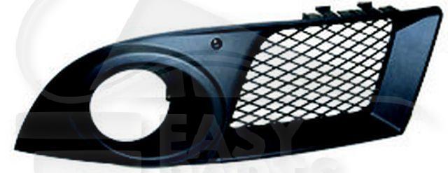 GRILLE DE PC AVD A/EMPL AB NOIRE Pour FIAT DOBLO - FT071 10/05→01/10