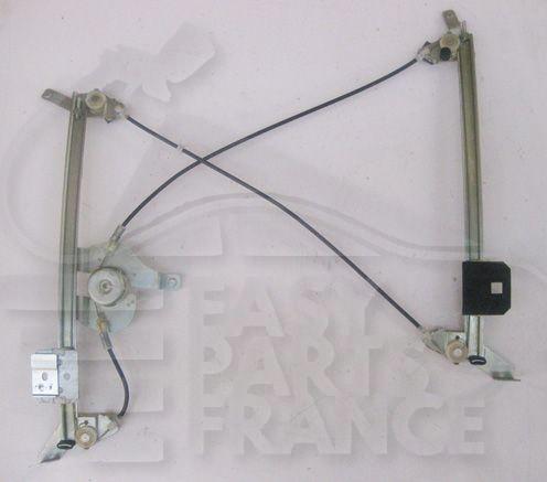 MECANISME LEVE VITRE AVG ELECT Pour RENAULT MEGANE CABRIO - RN166 10/03→