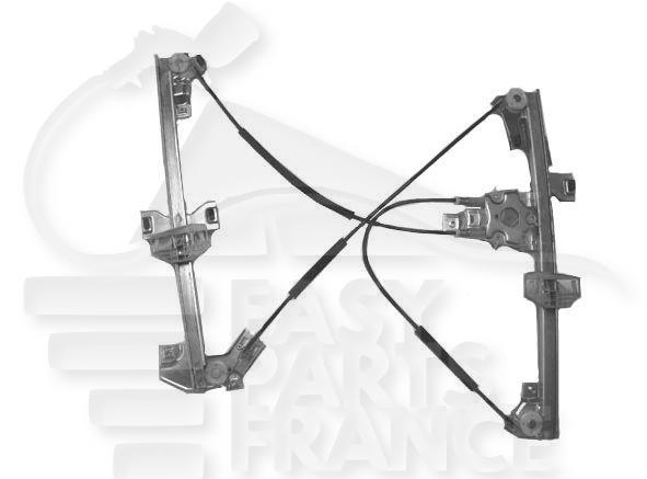 MECANISME DE LEVE VITRE AVG ELECT Pour CITROEN BERLINGO - CT031 01/03→12/05