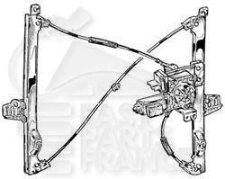 LEVE VITRE AVG ELECT CONFORT Pour CITROEN C2 - CT050 09/03→12/07