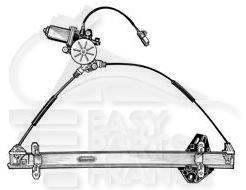 LEVE VITRE AVG ELECT 4 PTES Pour HONDA CR-V - HD082 04/02→12/04