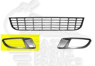 GRILLE DE PC AVD A/EMPL AB NOIRE Pour FIAT BRAVO - FT041 03/07→