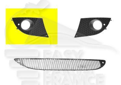 GRILLE DE PC AVD A/EMPL AB NOIRE Pour SEAT TOLEDO - SE103 10/04→05/09