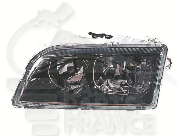 OPT G H7+H7 ELECT S/MOTEUR 4 PINS FOND NOIR 01/03→ Pour VOLVO S40 - V40 - VV071 12/00→12/03