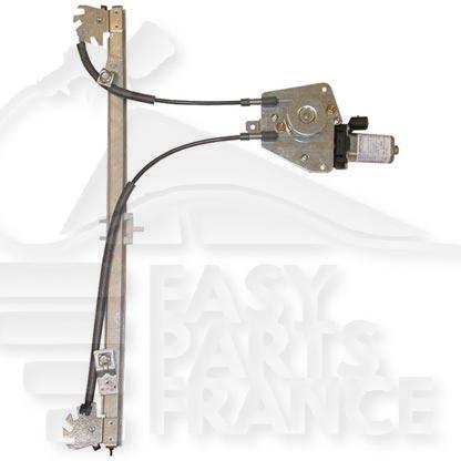 LEVE VITRE AVG ELECT Pour FIAT SCUDO - FT191 03/03→12/06