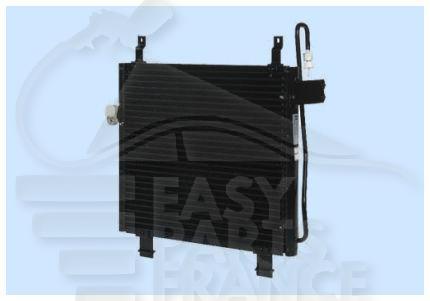 CONDENSEUR DE CLIM 1.0 - 1.2 335 x 317 x 22 Pour SUZUKI WAGON R - SZ111 04/00→03/08