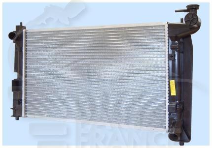 RADIA 1.4 - 1.6 - 1.8 16 V BM +/- CLIM 600 x 350 x 16 Pour TOYOTA COROLLA VERSO - TY100 01/02→03/04
