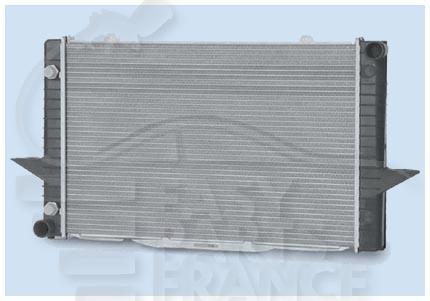 RADIA 2.0 - 2.3 - 2.5 I 2.5 TD BA +/- CLIM 590 x 383 x 30 Pour VOLVO 840 / 850 - VV030 01/92→