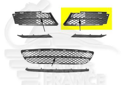 MOULURE NOIRE DE GRILLE DE PC AVG Pour BMW S3 E90 - E91 - BM050 03/05→10/08