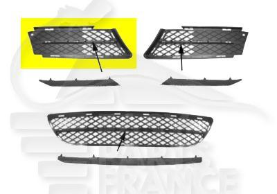 GRILLE DE PC AVD P/MOULURE CHROMEE Pour BMW S3 E90 - E91 - BM050 03/05→10/08