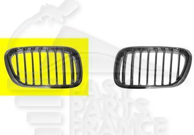 GRILLE DE CALANDRE AVD CHROMEE Pour BMW X5 E53 - BM160 05/00→11/03