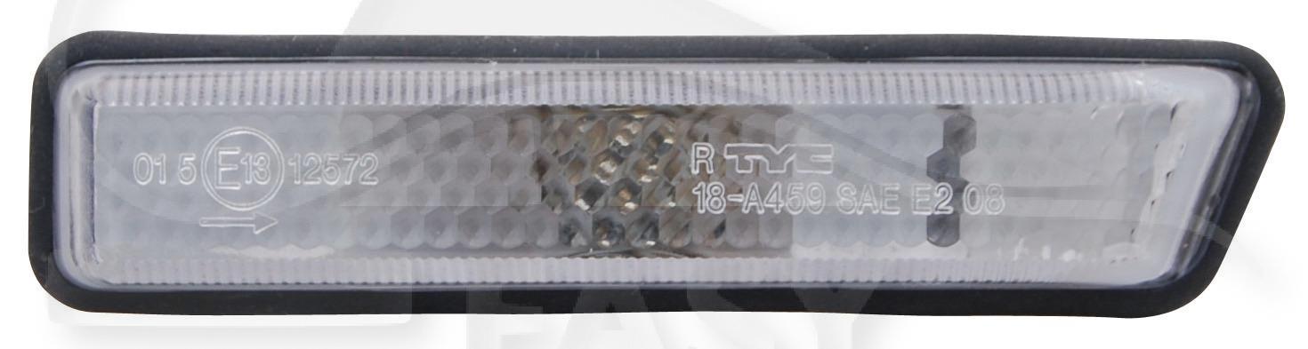 FEU D 'AILE AVG BLANC Pour BMW X5 E53 - BM160 05/00→11/03