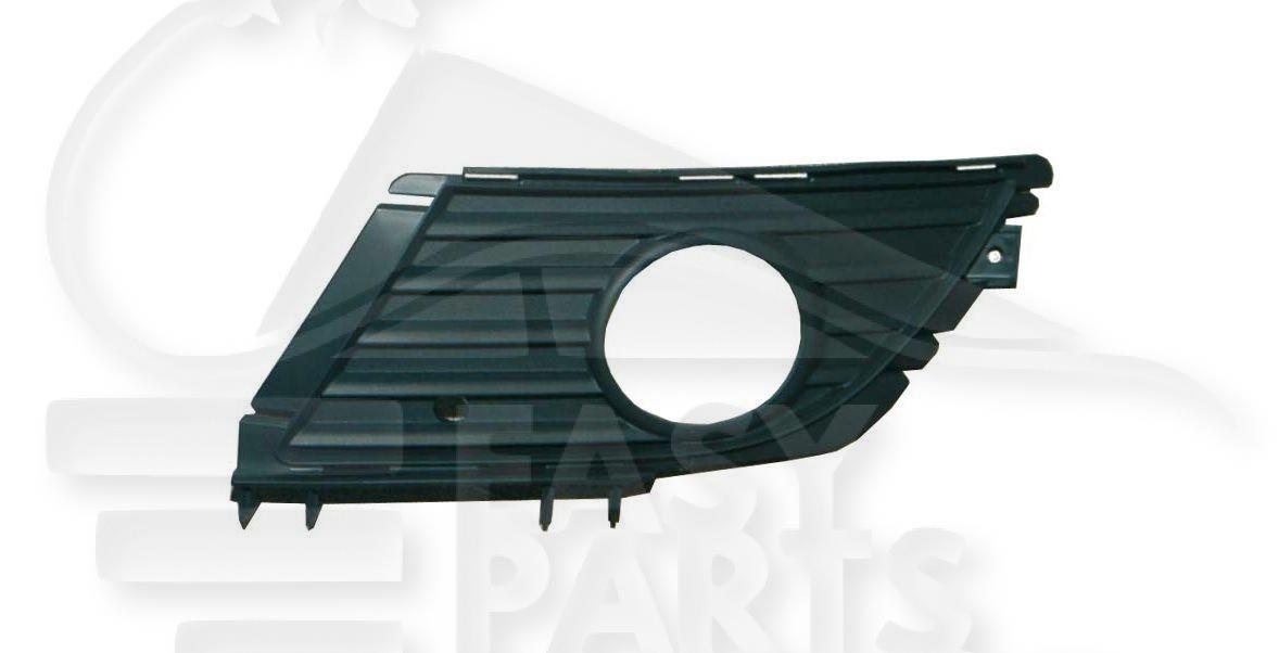 GRILLE DE PC AVD + EMPL AB 07/03 - > Pour OPEL COMBO - OP056 10/01→07/04