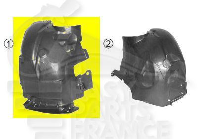 PARE BOUE AILE AVD - AV Pour RENAULT MEGANE - RN101 07/99→09/02