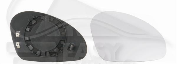 GLACE DE RETRO D CONVEX Pour SEAT IBIZA - SE055 04/02→02/06