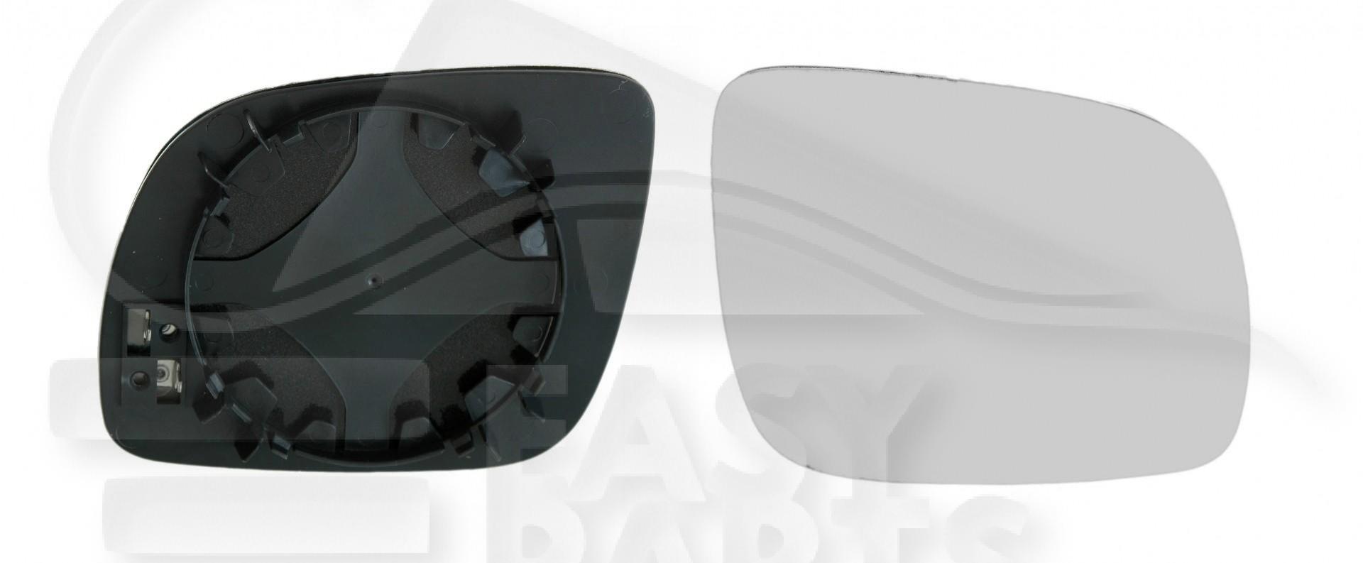 GLACE DE RETRO D CHAUF CONVEX Pour SEAT IBIZA - SE054 10/99→03/02