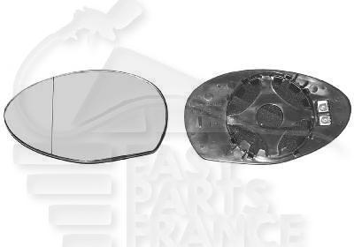 GLACE DE RETRO D CHAUF CONVEX Pour ALFA ROMEO 147 - AA031 01/05→04/09