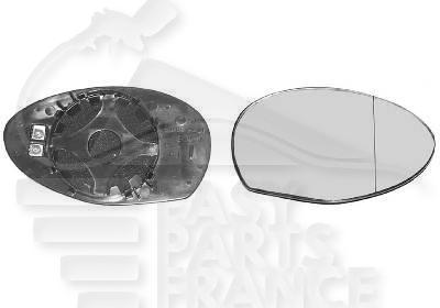 GLACE DE RETRO G CHAUF ASPHERIQUE Pour ALFA ROMEO 147 - AA031 01/05→04/09