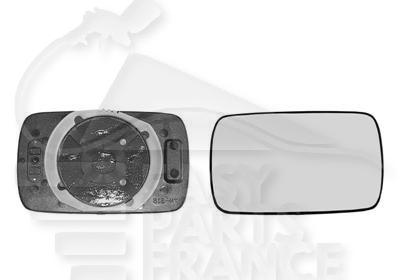 GLACE DE RETRO G BLEU CHAUF CONVEX Pour BMW S3 E36 4 PTES - BM031 09/96→06/98