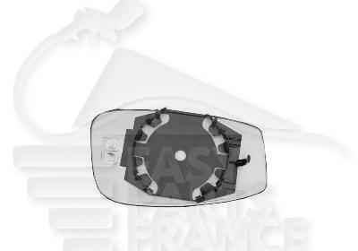 GLACE DE RETRO D CHAUF CONVEX Pour FIAT PANDA - FT151 09/03→09/09