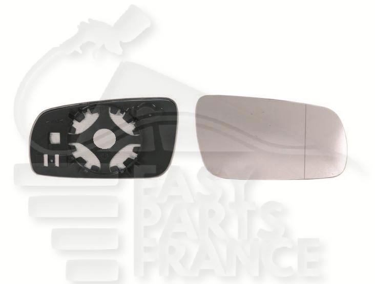 GLACE DE RETRO D CHAUF CONVEX Pour SKODA FABIA - SK021 07/04→09/07