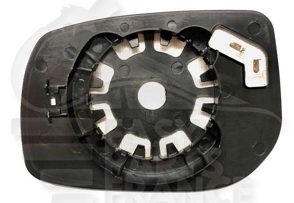 GLACE DE RETRO D CHAUF CONVEX Pour TOYOTA YARIS - TY232 12/05→01/09