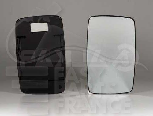 GLACE DE RETRO D CHAUF Pour VOLKSWAGEN LT II - VO090 05/96→