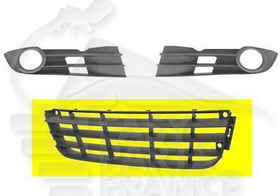 GRILLE CENTRALE DE PC AV NOIRE Pour VOLKSWAGEN TOURAN - VO191 01/07→09/10