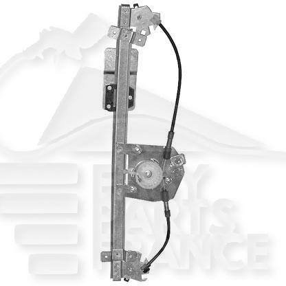 MECANISME DE LEVE VITRE ARG ELECT CONFORT Pour OPEL ASTRA G - OP032 04/98→03/04
