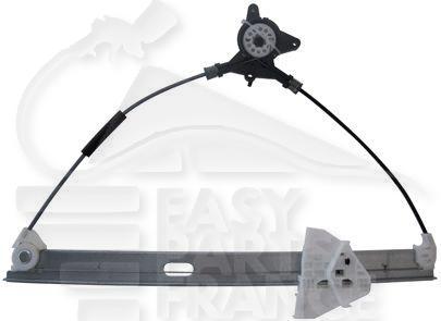 MECANISME DE LEVE VITRE ELECT AVG Pour MAZDA 3 - 4 PTES - MZ050 10/03→09/07