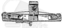 LEVE VITRE ARD MANUEL Pour OPEL CORSA D - OP067 02/11→