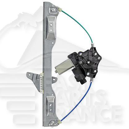LEVE VITRE AVD ELECT CONFORT 4 PTES Pour OPEL CORSA D - OP067 02/11→