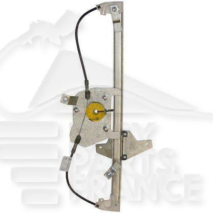 MECANISME DE LEVE VITRE ELECT AVD 4 PTES Pour PEUGEOT 308 - PG071 04/11→06/13