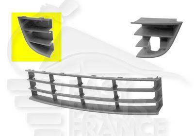 GRILLE DE PC AVD NOIRE Pour SKODA OCTAVIA - SK043 11/08→04/13