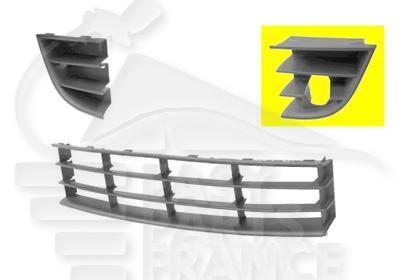 GRILLE DE PC AVG NOIRE Pour SKODA OCTAVIA - SK043 11/08→04/13