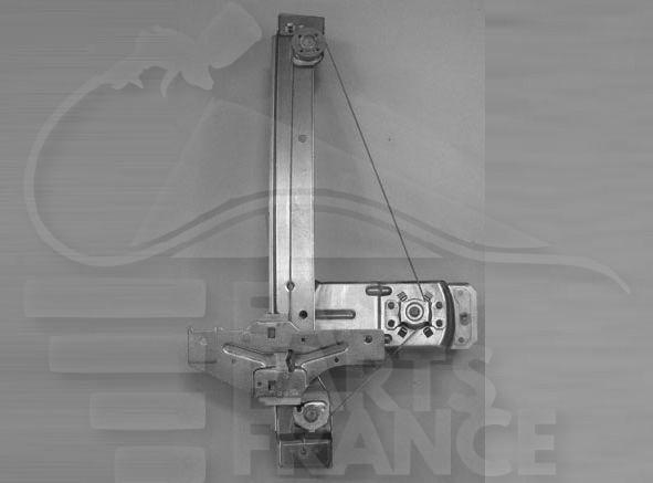MECANISME DE LEVE VITRE AVD ELECT 2 PTES Pour PEUGEOT 207 - PG040 03/06→05/09