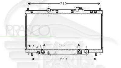 RADIA 2.4 BA +/- CLIM Pour HONDA CR-V - HD083 01/05→12/06