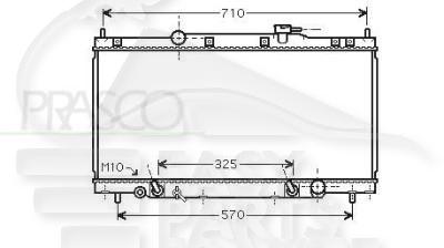 RADIA 2.4 BA +/- CLIM Pour HONDA CR-V - HD083 01/05→12/06