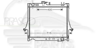 RADIA 2.5 DITD +/- CLIM Pour ISUZU D MAX - IZ010 01/02→12/05