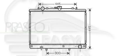 RADIA 3.5 I 24 V BM +/- CLIM Pour MITSUBISHI PAJERO - MT113 04/00→12/02