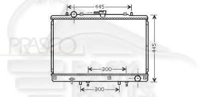 RADIA 3.5 I 24 V BA +/- CLIM Pour MITSUBISHI PAJERO - MT114 01/03→12/06