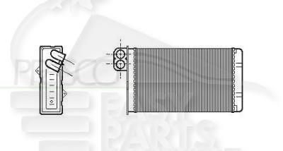 RADIA DE CHAUF TT TYPES Pour PEUGEOT 607 - PG110 05/00→
