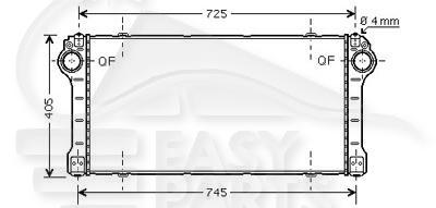 ECHANGEUR 2.0/2.2 D4d Pour TOYOTA AURIS - TY011 01/11→12/12