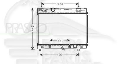 RADIA 1.5 BA +/- CLIM Pour TOYOTA YARIS - TY232 12/05→01/09