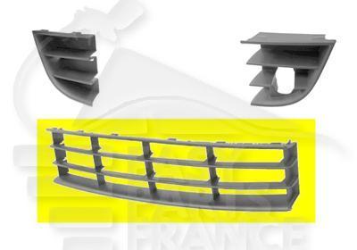 GRILLE CENTRALE DE PC AV NOIRE Pour SKODA OCTAVIA - SK043 11/08→04/13