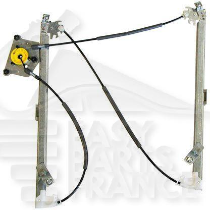 MECANISME DE LEVE VITRE AVD ELECT Pour RENAULT LAGUNA - RN075 10/10→04/13