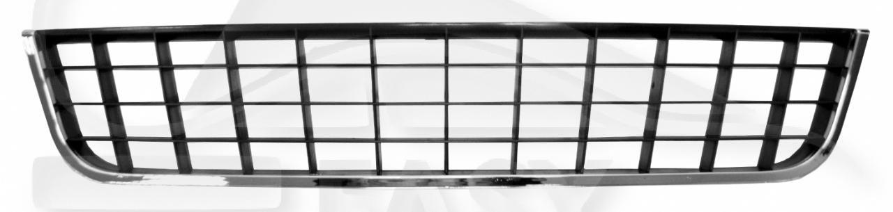 GRILLE CENTRALE DE PC AV A/MOULURE CHROMEE Pour FIAT LINEA - FT120 09/07→12/10