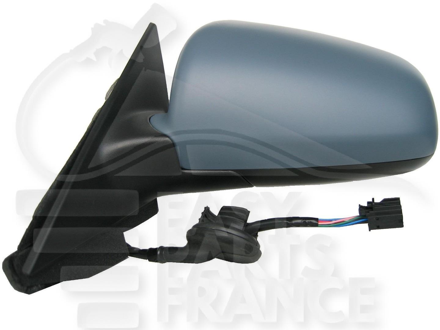 RETRO G ELECT CHAUF A PEINDRE RAB ELECT Pour AUDI A3 -5 PTES - AD043 09/03→06/08